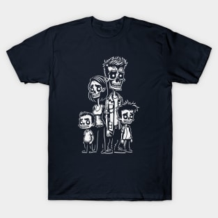 Zombie Family - 6 T-Shirt